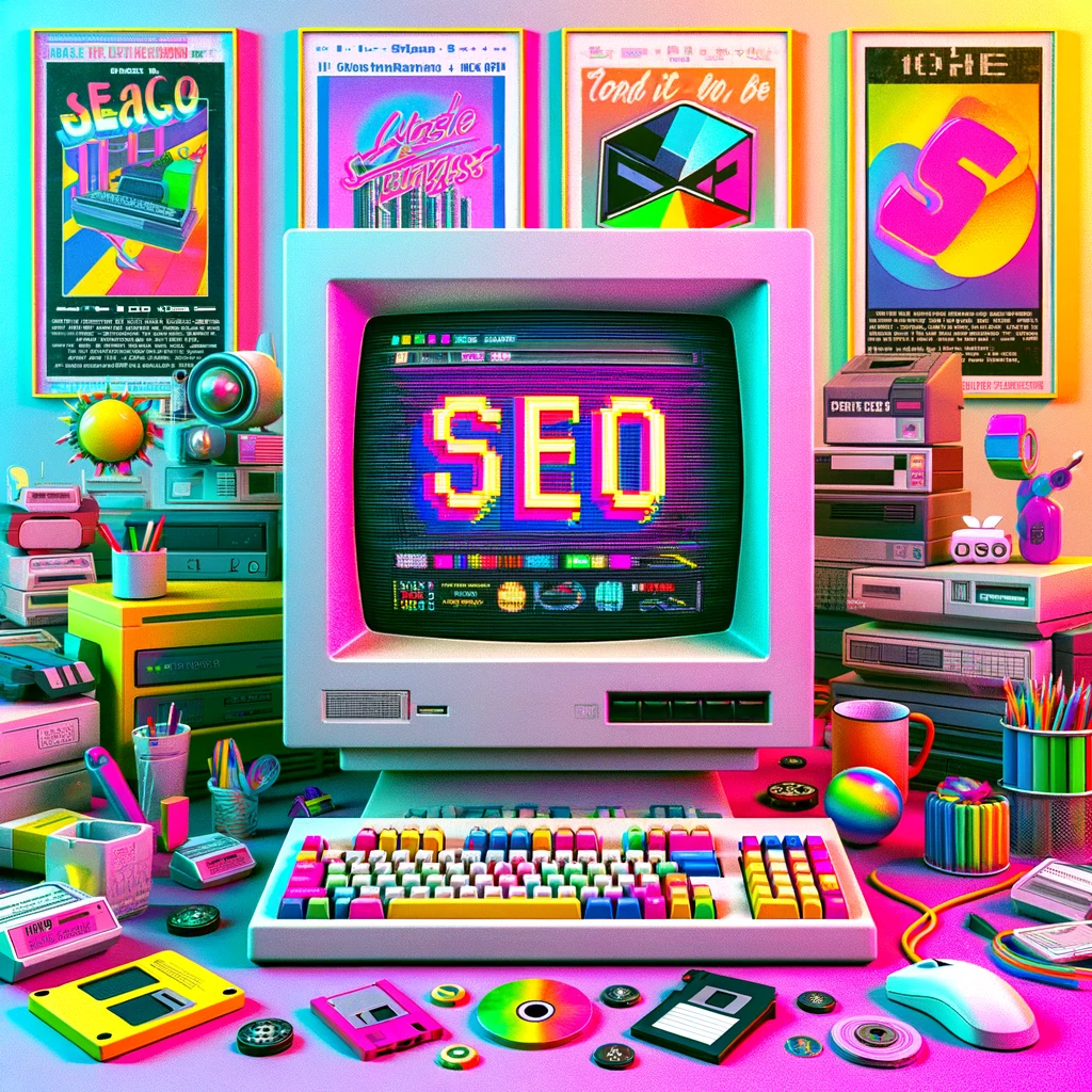 old SEO Free old SEO image for retro website and search content