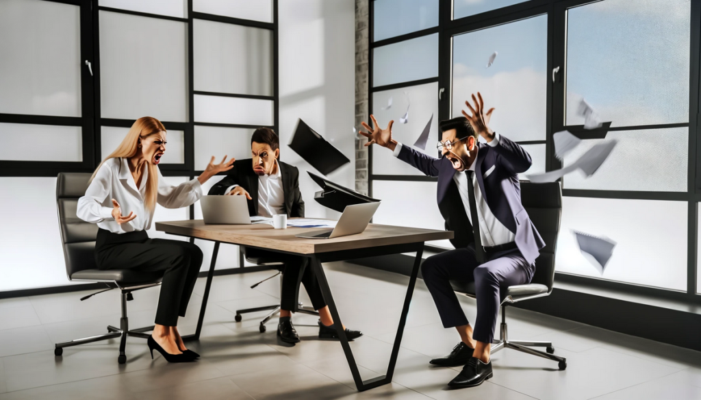 Angry SEO people reacting to bad Google results