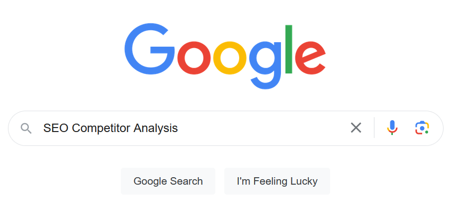 SEO Competitor Analysis